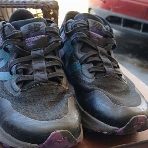 Dr. Scholl's Black and Purple Athletic Shoes